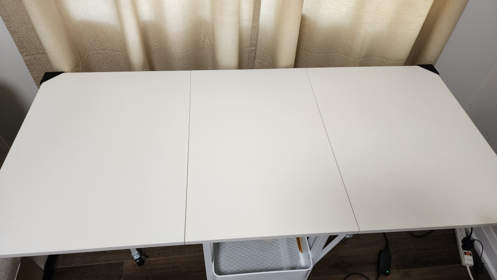 White Folding Craft Table - photo 4