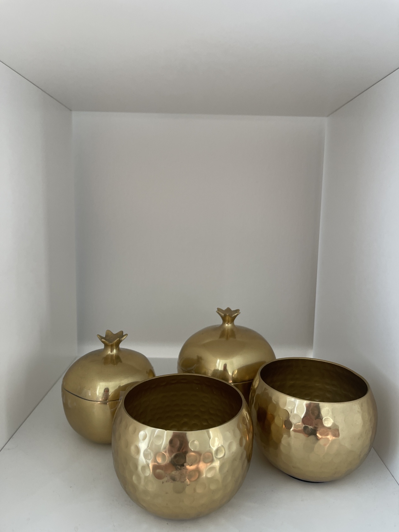 Gold Pomegranate and Bowl Set - photo 2