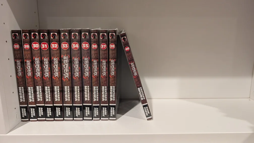 Berserk Volumes 28-40, Missing 39 image indicator(2)