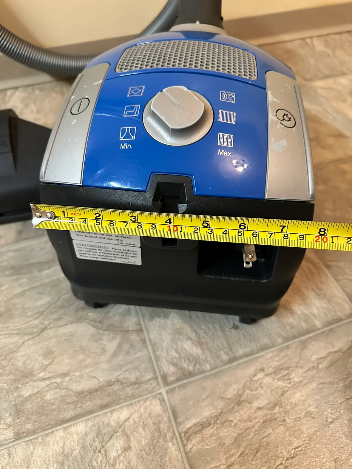 Miele S4212 Vacuum image indicator(7)