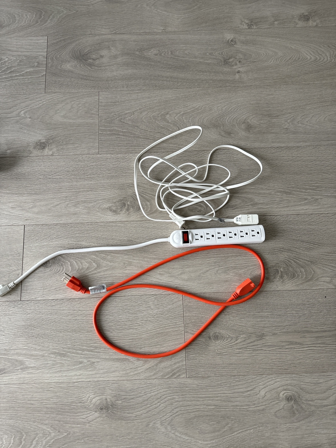 Multi-sockets adaptors + extension cable