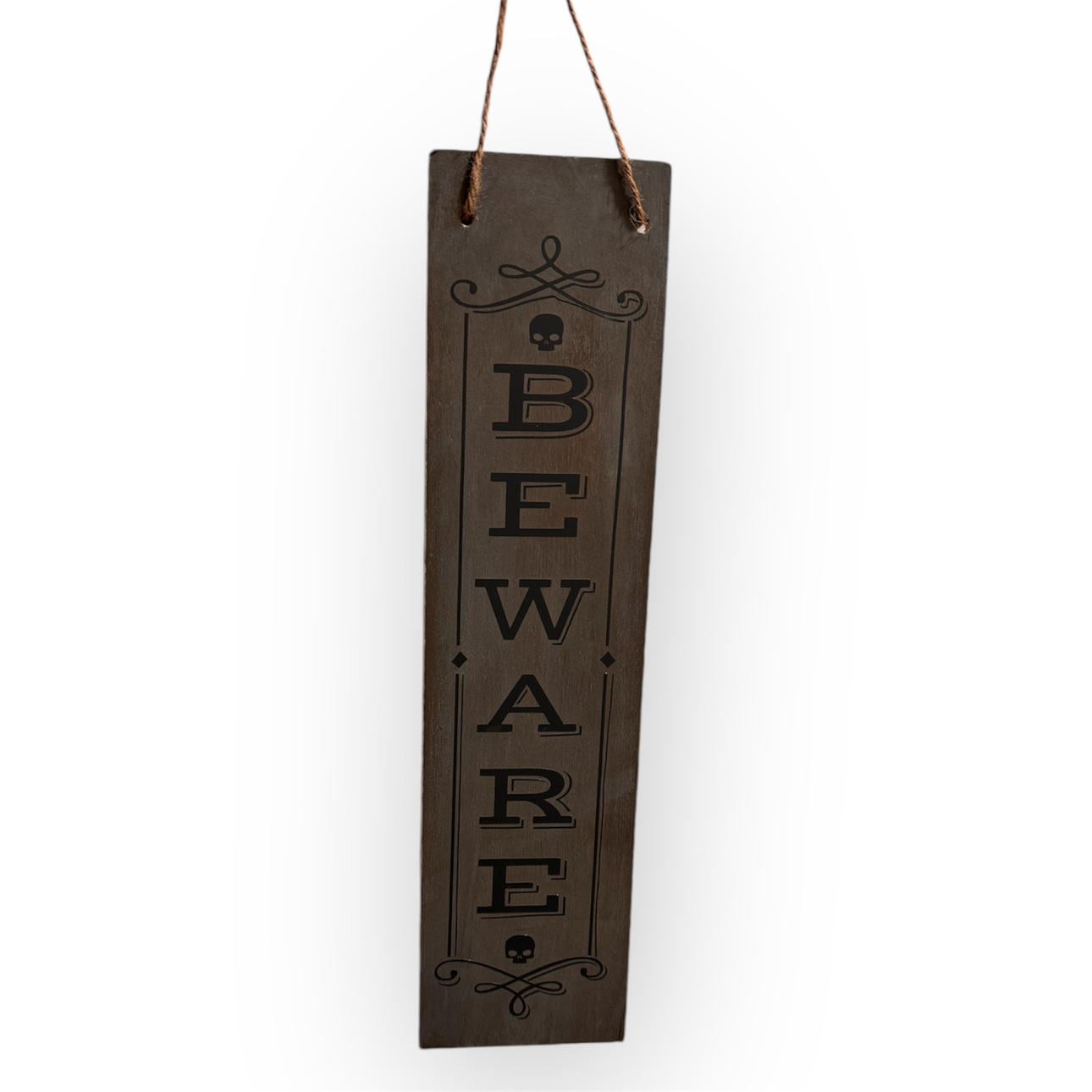 Reversible Halloween Door Sign
