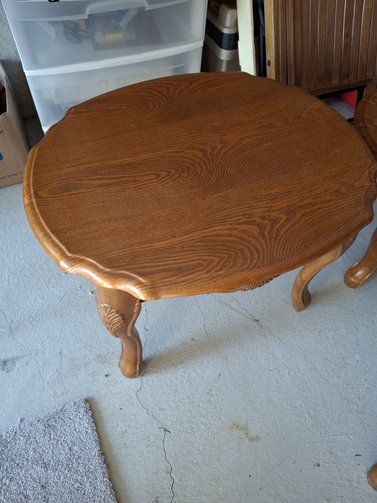 Oval Coffee Table Ser of 3 - photo 2