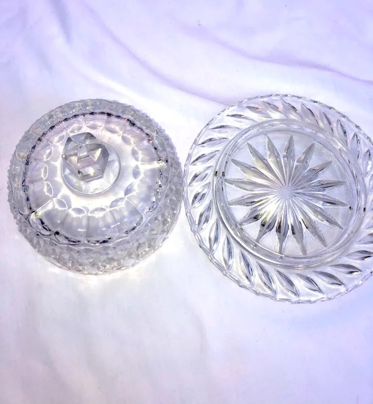 Crystal Round Butter Dish image indicator(2)