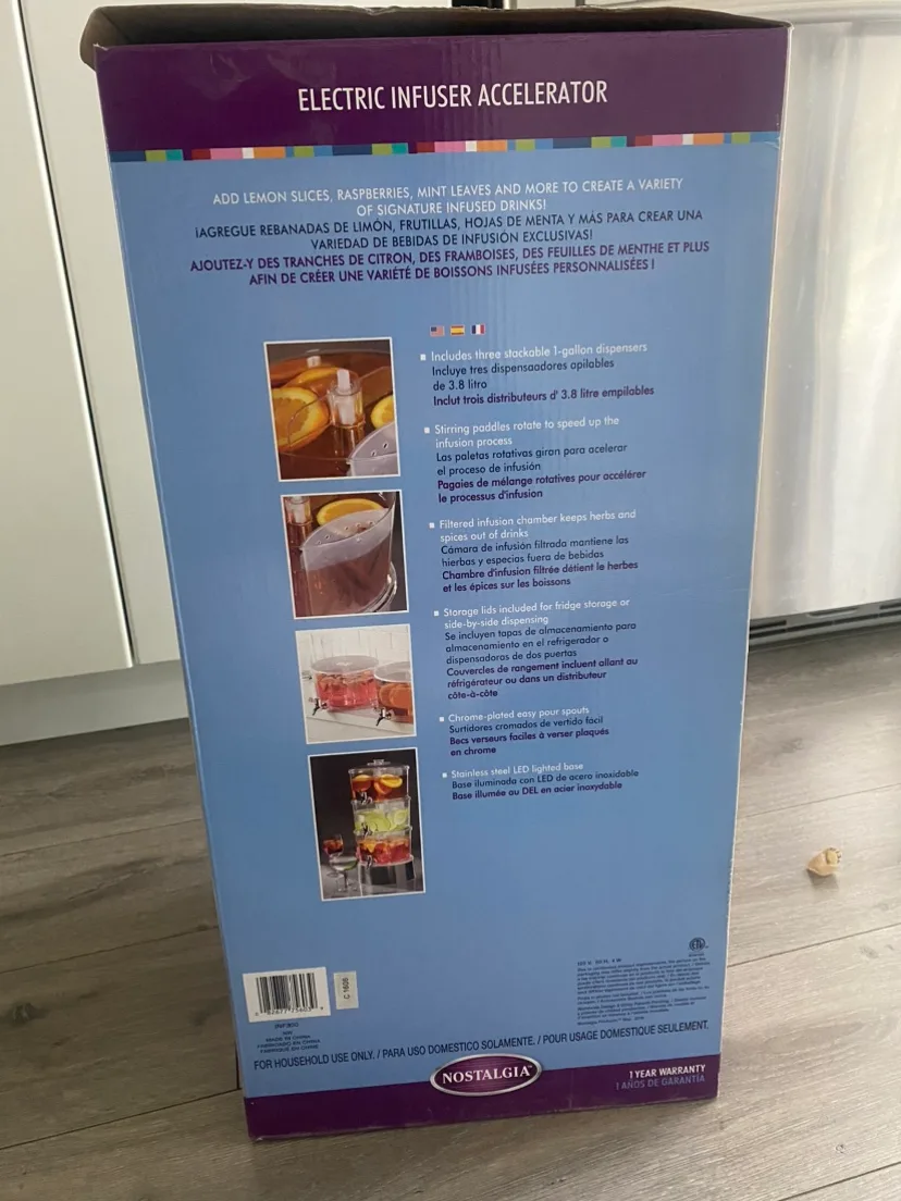 Nostalgia Electric Infuser Accelerator image indicator(3)