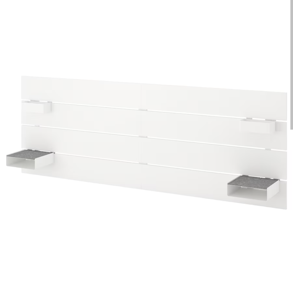 IKEA Bed headboard with shelves - photo 3