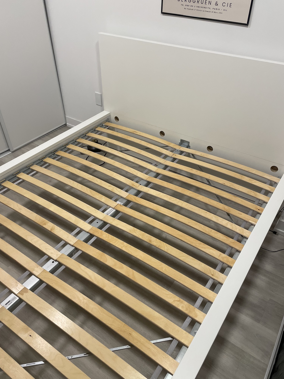 Ikea Malm Queen Size Bed Frame and Base - photo 3