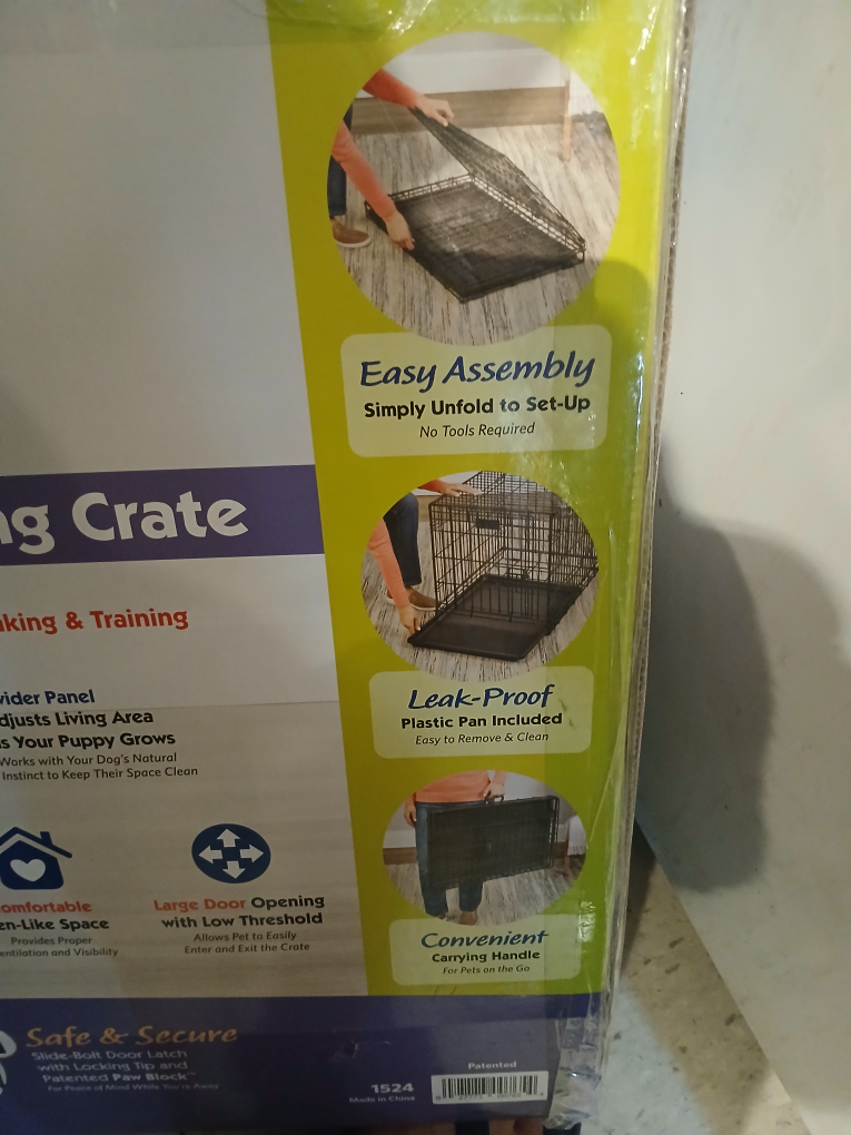 MidWest iCrate Folding Dog Crate, Small - photo 2