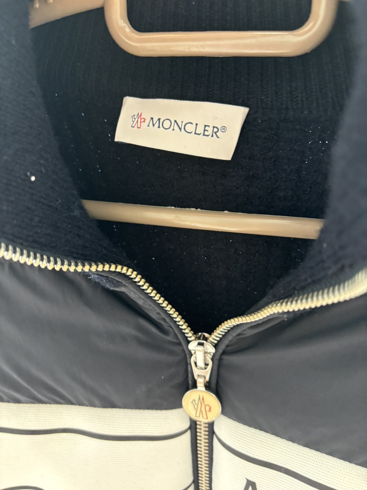 Moncler Navy Blue Jacket (size L) - photo 4