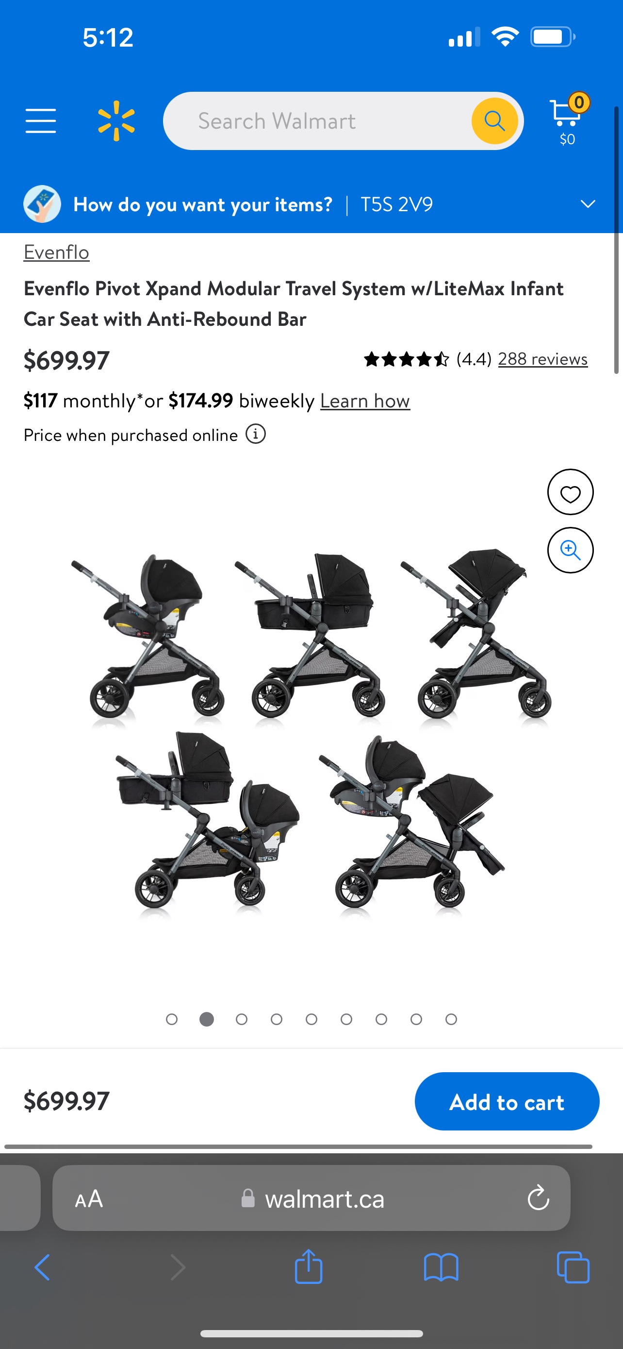 Evenflo Pivot Xpand Travel System with Car Seat - photo 5