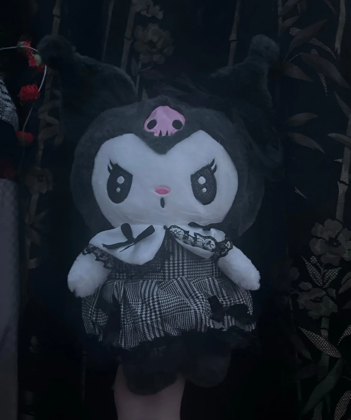 Kuromi Plush Backpack from Sanrio thumbnail