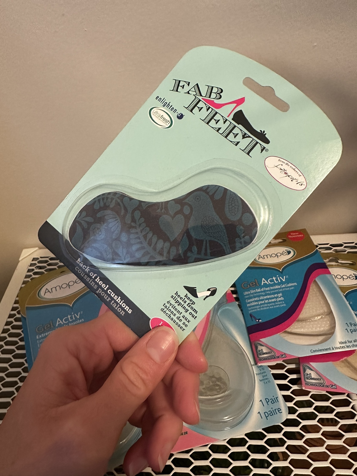 Amope Gel Activ Insoles Ladies Heels Cusion - photo 4