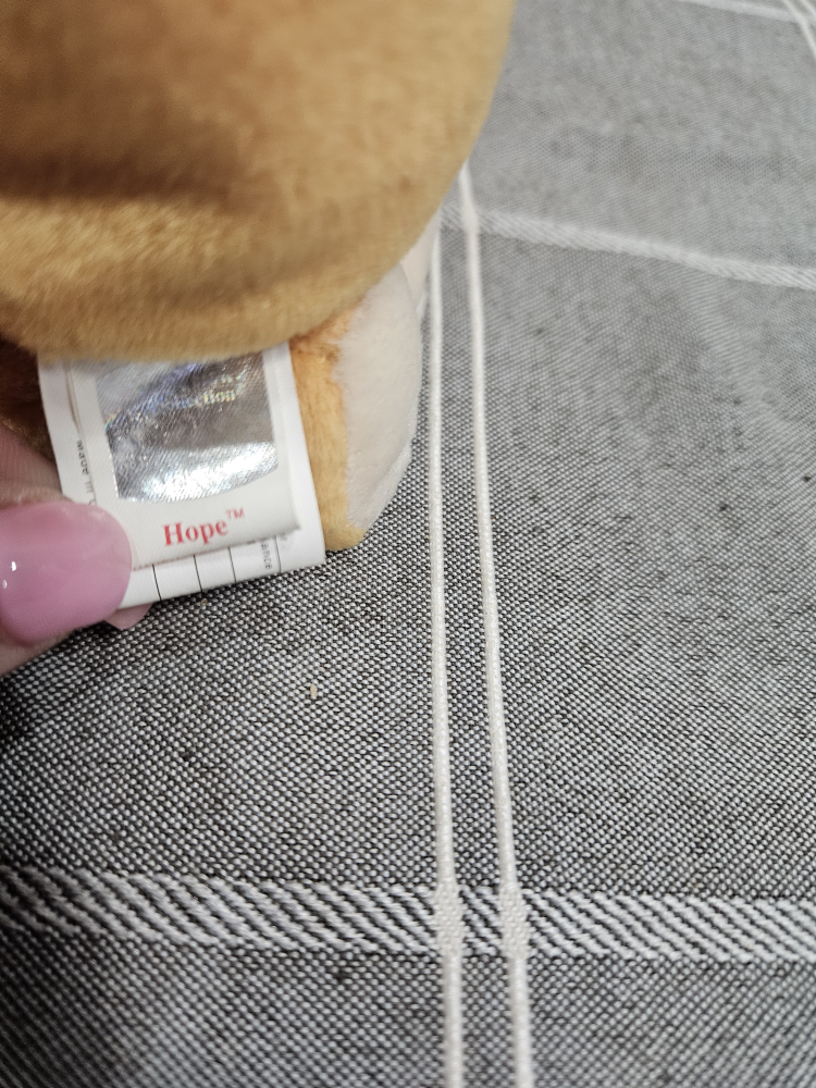 Ty Beanie Baby Hope Bear - photo 3