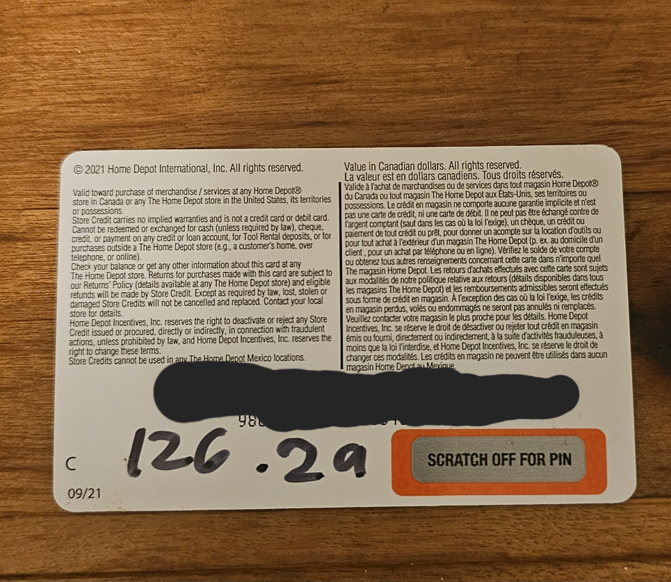 The Home Depot Store Credit Card - photo 2
