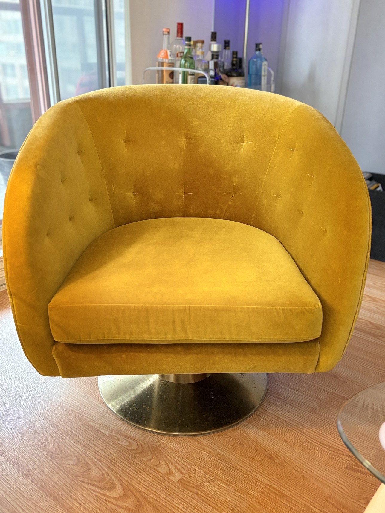 Swivel bucket chair - purchased @indigo - photo 3