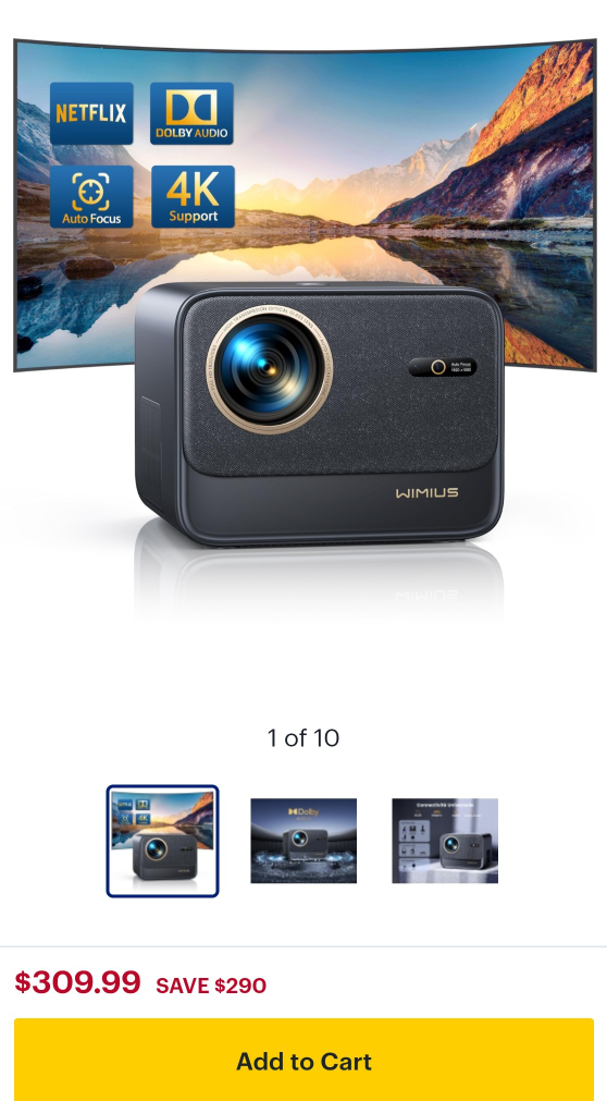 WIMIUS Projector