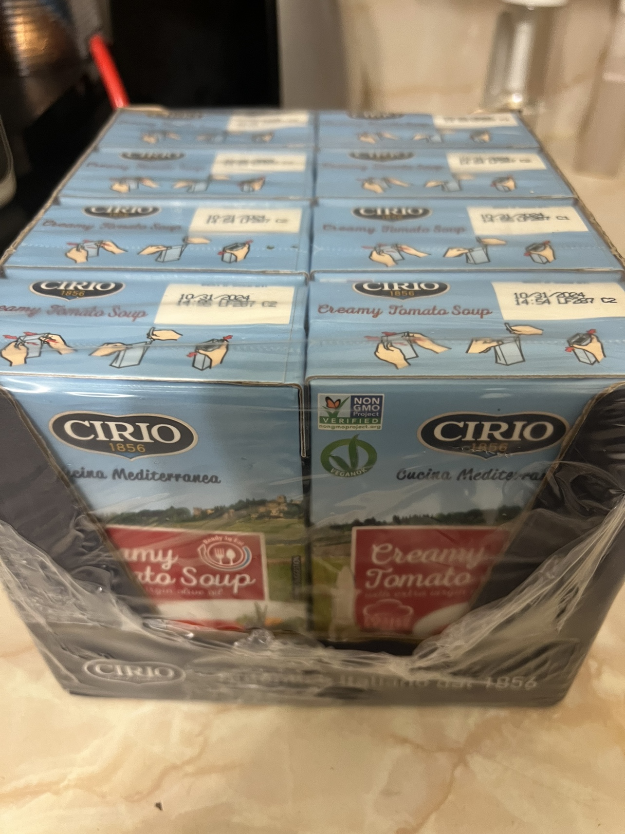 Free Cirio creamy tomato soup