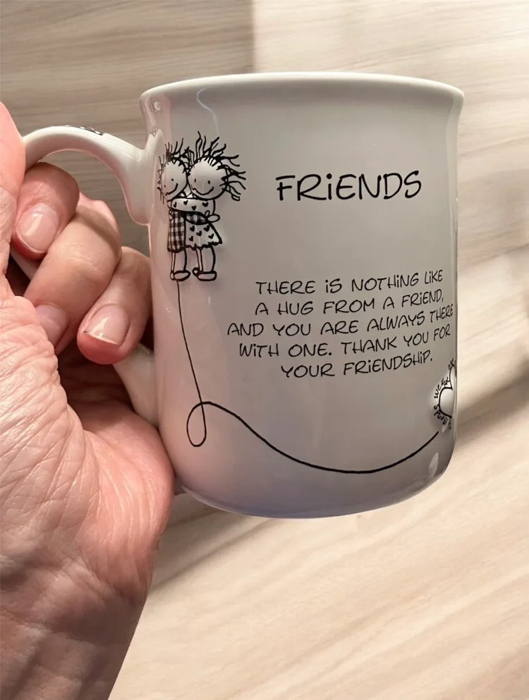 Black and White Friends Children of the Inner Light Enesco Mug image indicator(6)