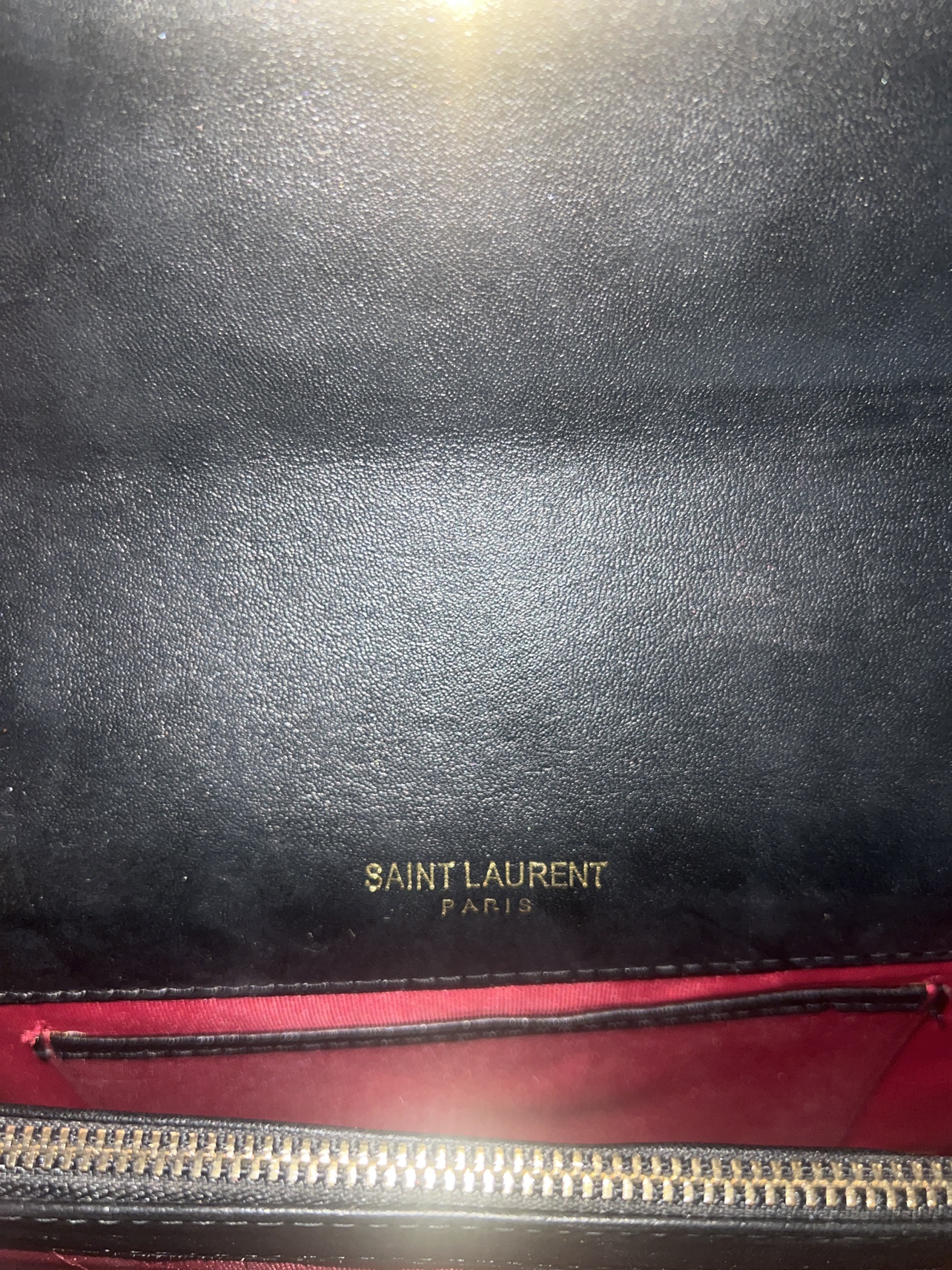 Saint Laurent Black and Beige Clutch - photo 5