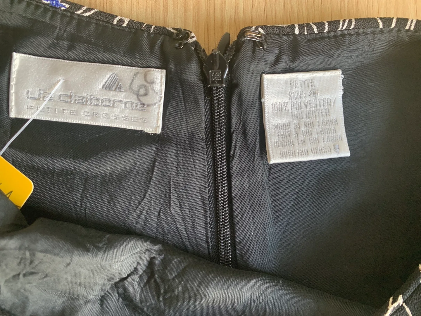 Vintage Liz Claiborne Floral Print Dress image indicator(9)