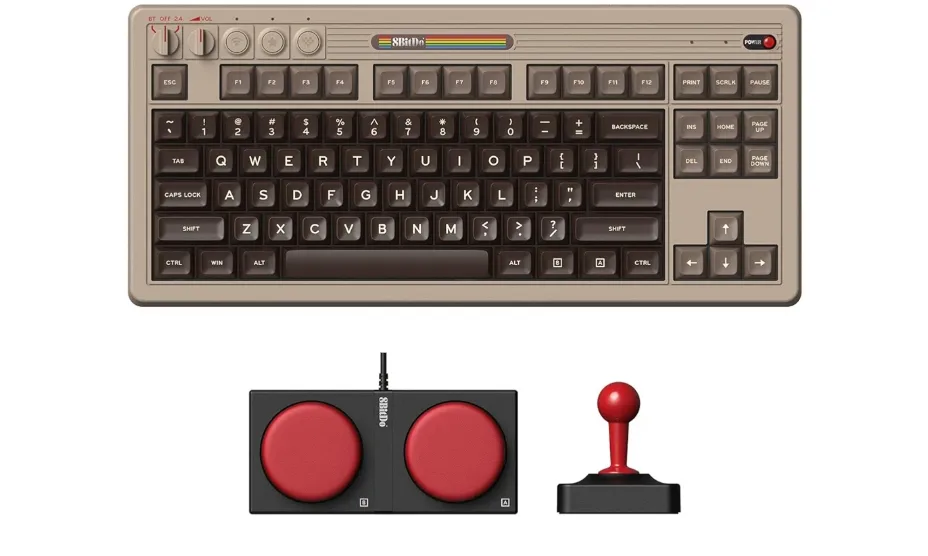 8Bitdo 87 Keys Retro Mechanical Keyboard thumbnail