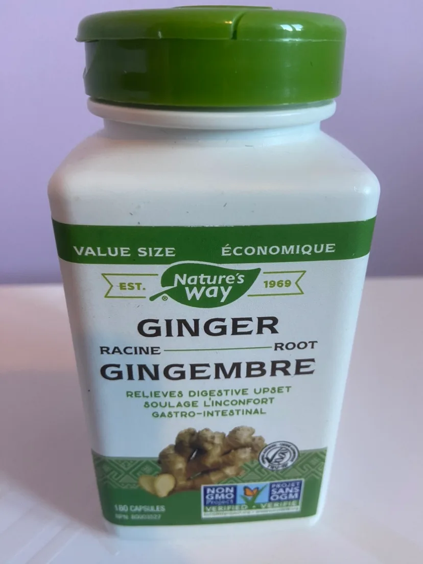 Nature's Way Ginger Root Capsules Supplements thumbnail