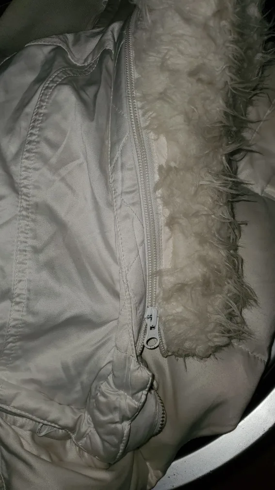 Talula White Fur Hood Vest image indicator(3)