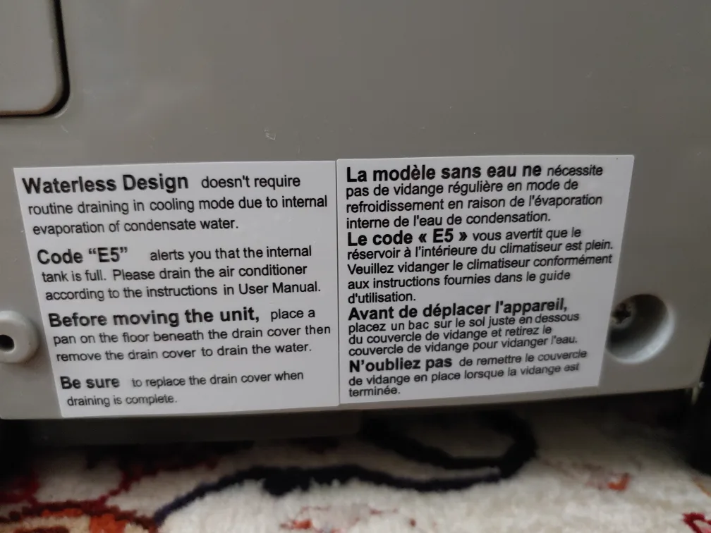 Noma Portable Air Conditioner image indicator(6)