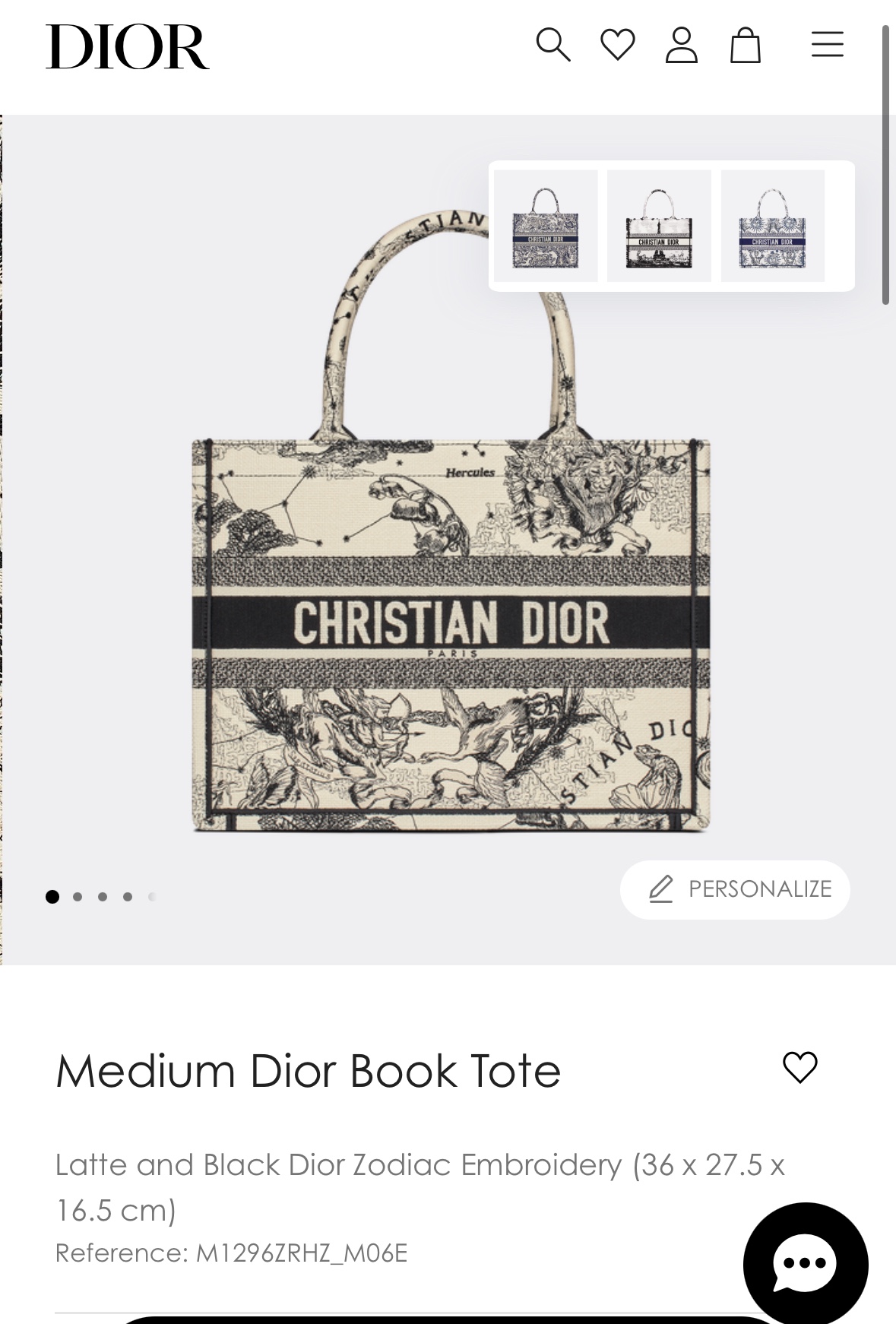 Dior Book Tote Jodiac medium authentic - photo 2