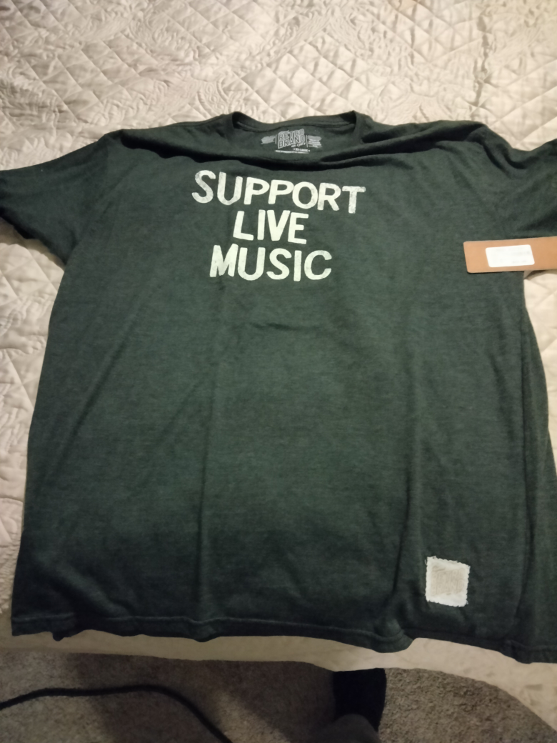 Support Live Music T-Shirt, Brand New, The Original Retro Brand - photo 5