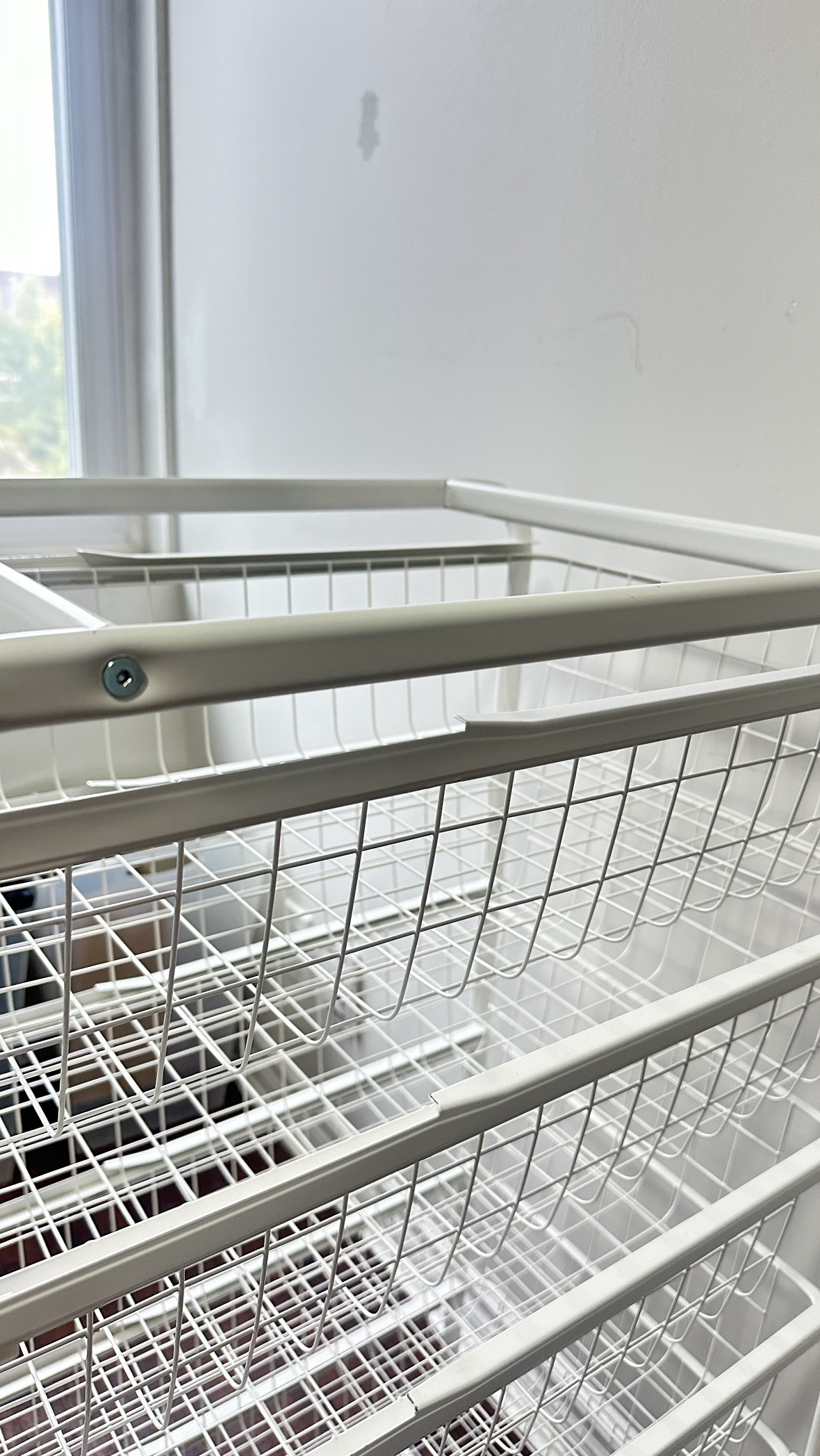 6 Tier Wire Storage Rack (ikea algot) pick up only - photo 2