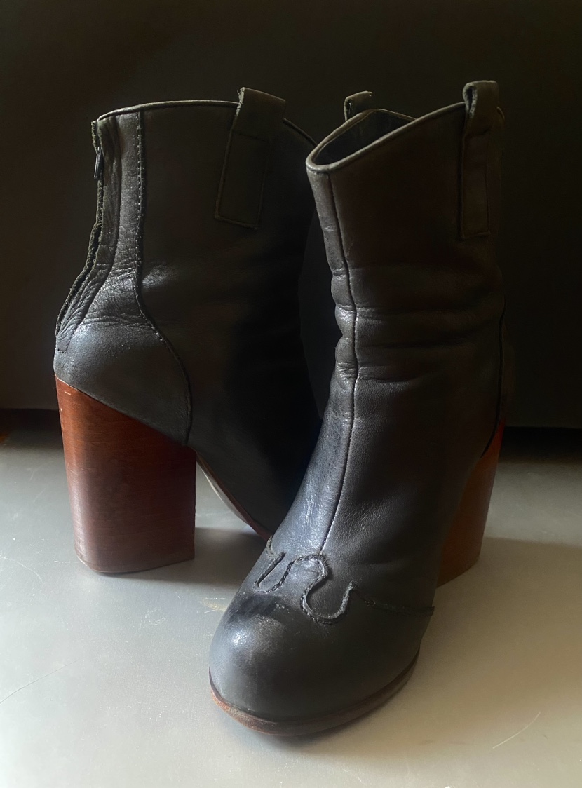 Jeffrey Campbell Black Leather Boots - photo 4