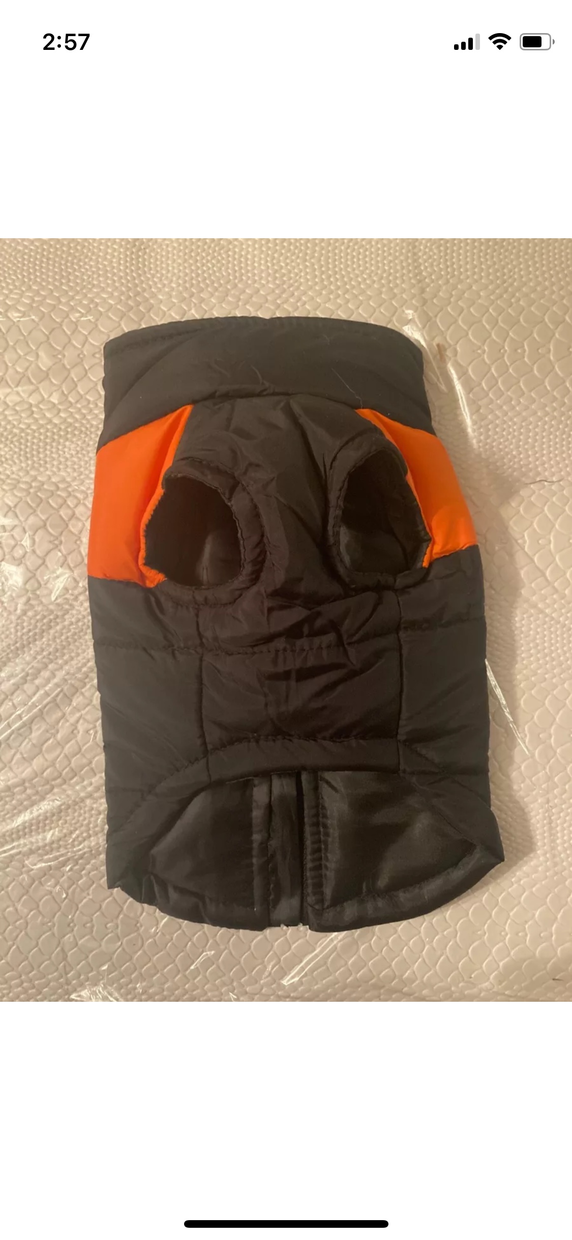 BRAND NEW!! Puppy Two Tone Pet Jacket - Orange - photo 2