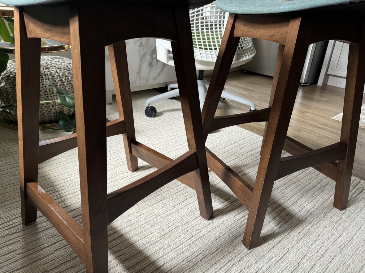 Set of 2 Counter Stools - photo 3