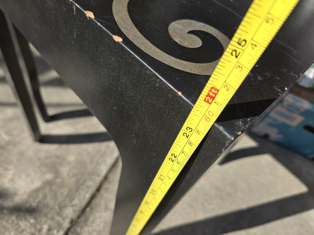 Black End Tables with Silver Detail - photo 5