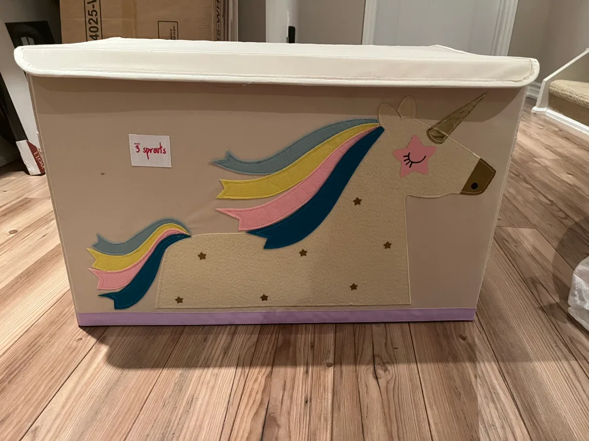 3Sprouts Unicorn Toy Chest thumbnail