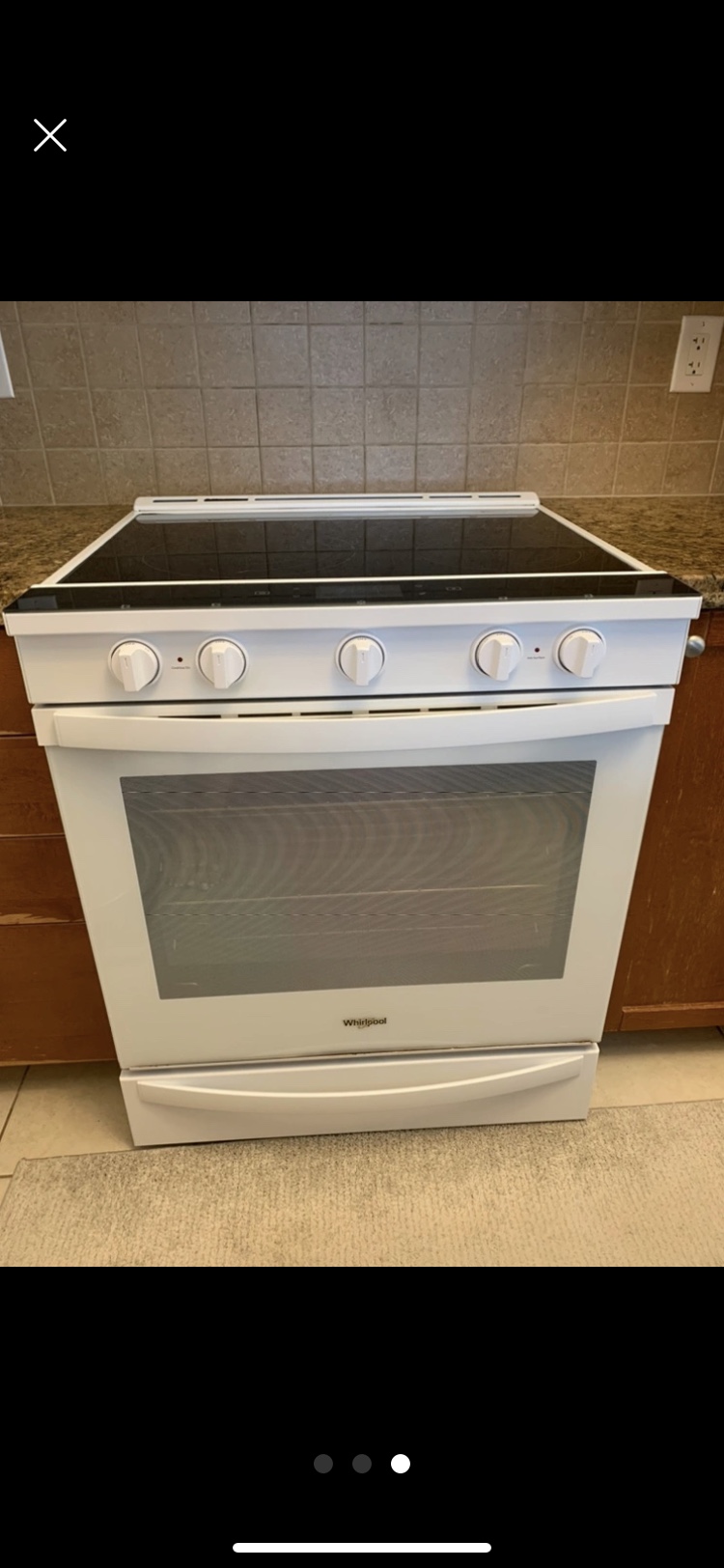 Whirlpool Electric Stove