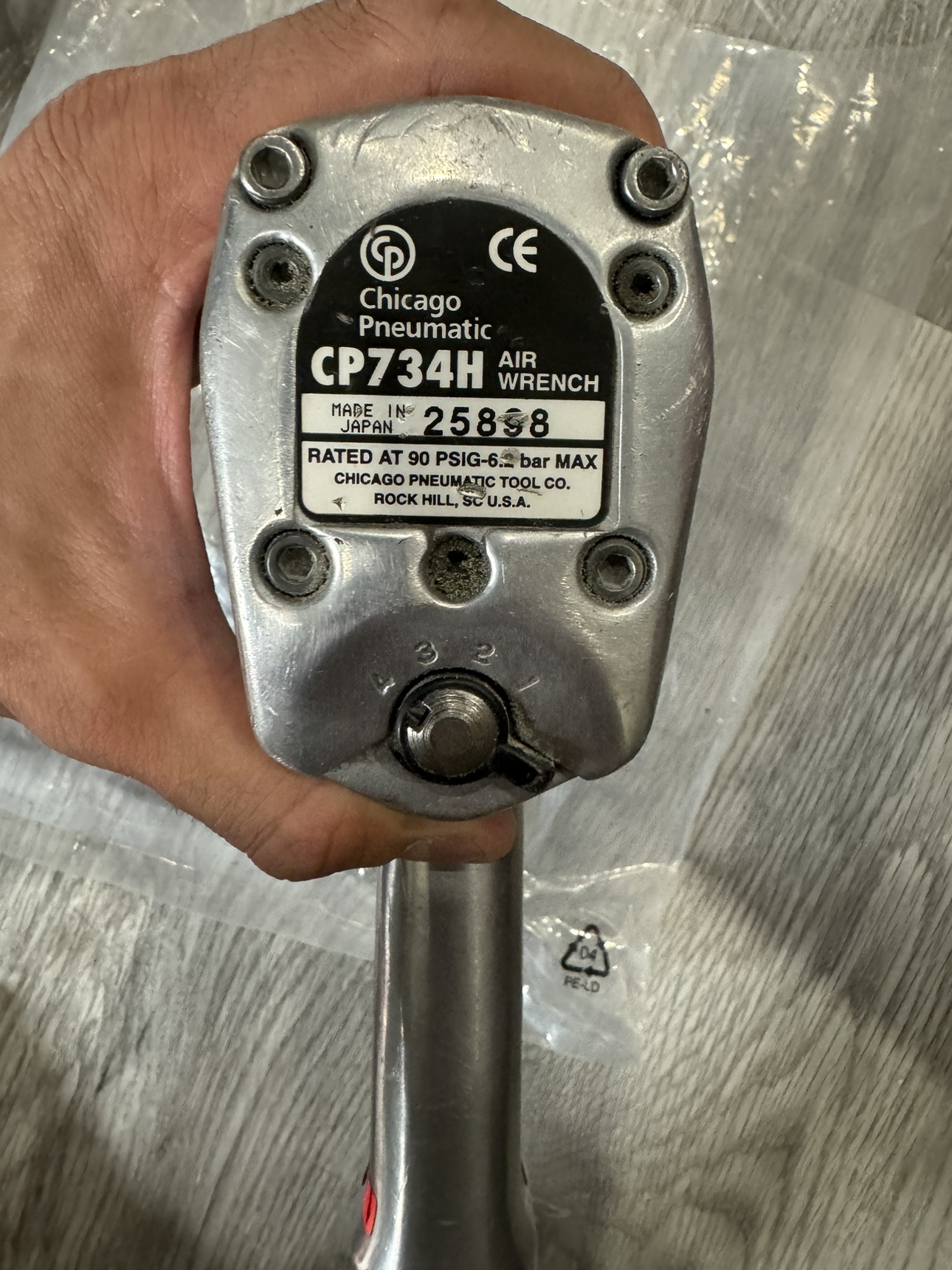Chicago Pneumatic CP734H Air Wrench - photo 3