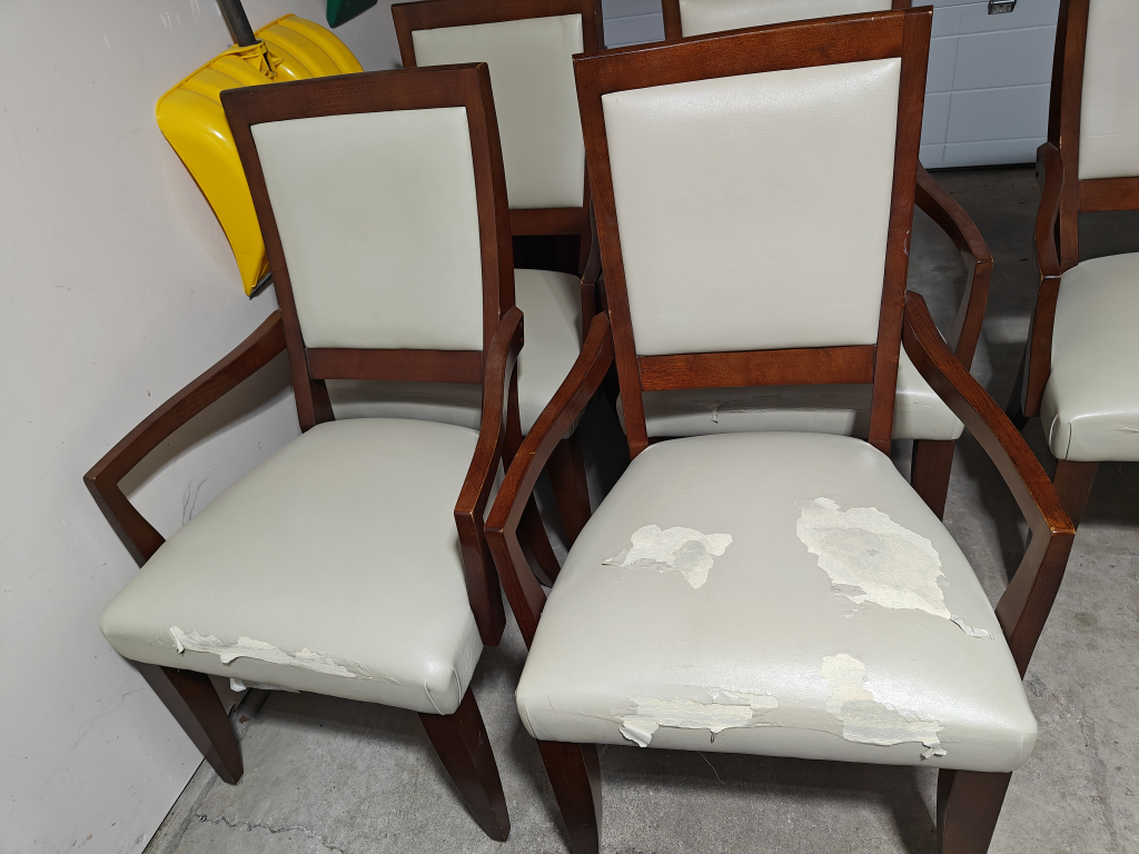 free dining chairs (2)