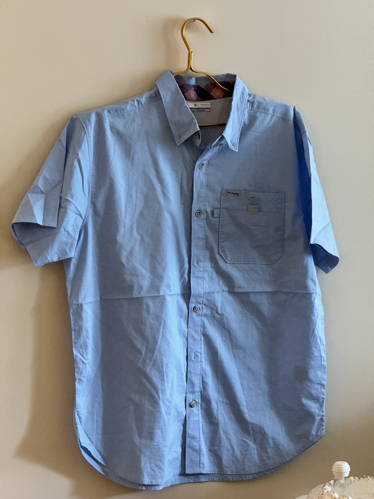 Columbia Short Sleeve Button Up Shirt