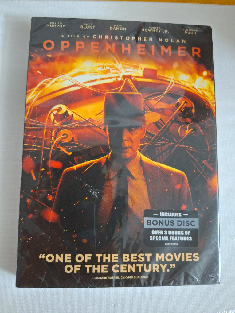 New Sealed Oppenheimer (DVD)