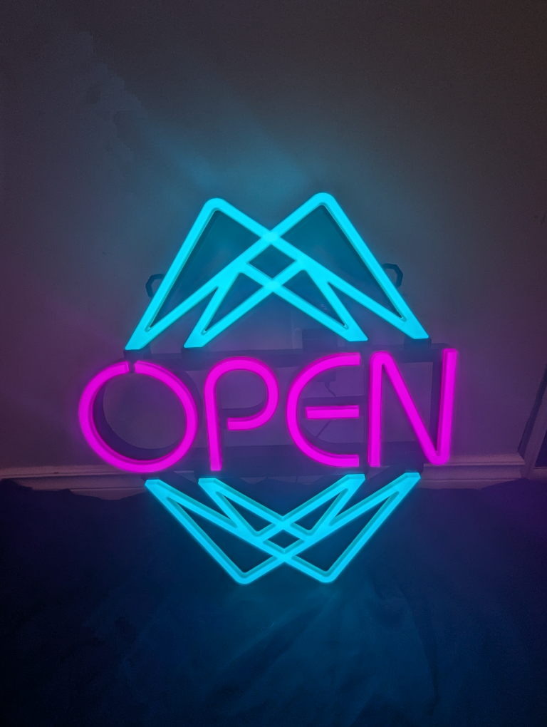 Open Sign by Element Lux - 49 Color to Make You Stand Out!