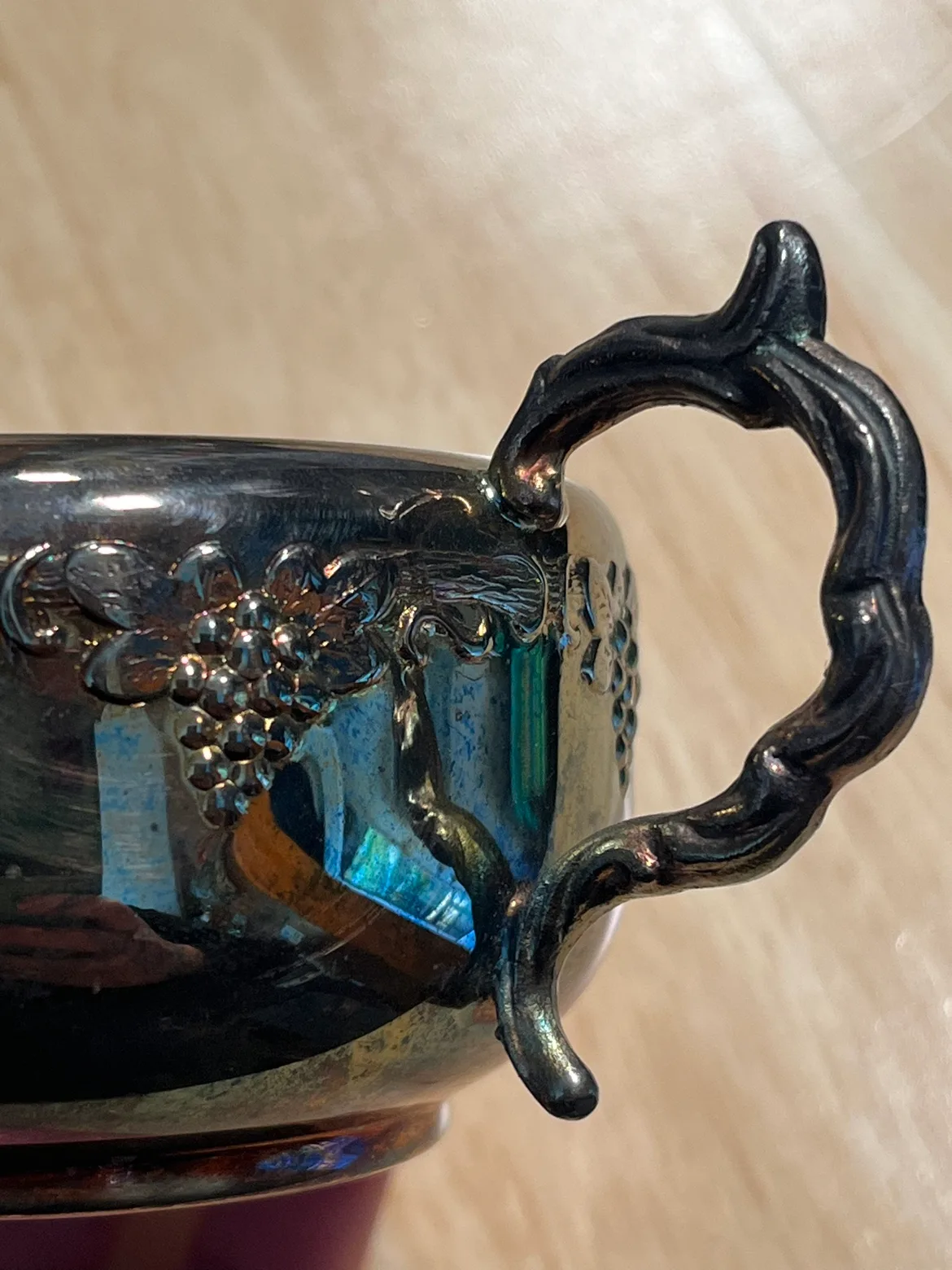 Viking Plate Silver Sugar Bowl image indicator(3)