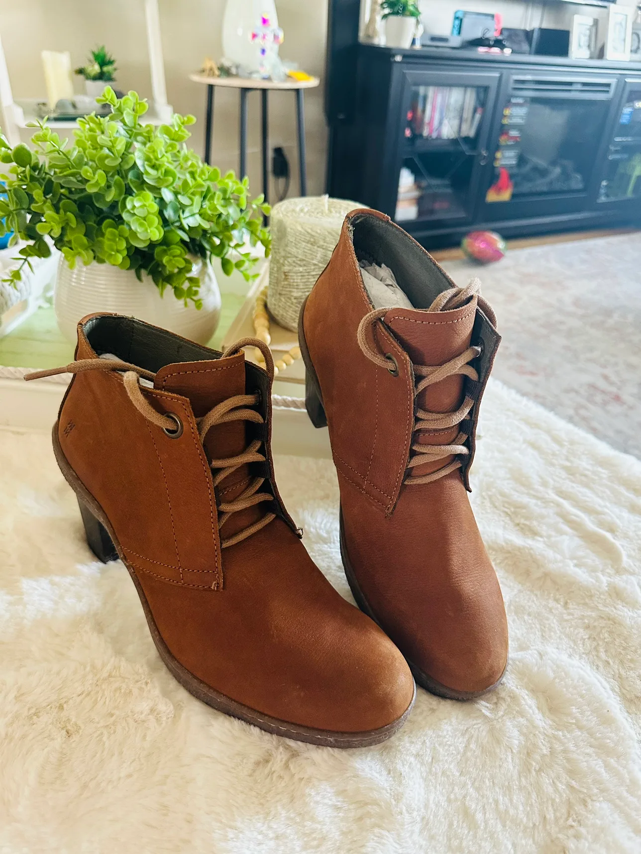 El Naturalista women genuine leather semi boots size 42 (size 9) image indicator(2)