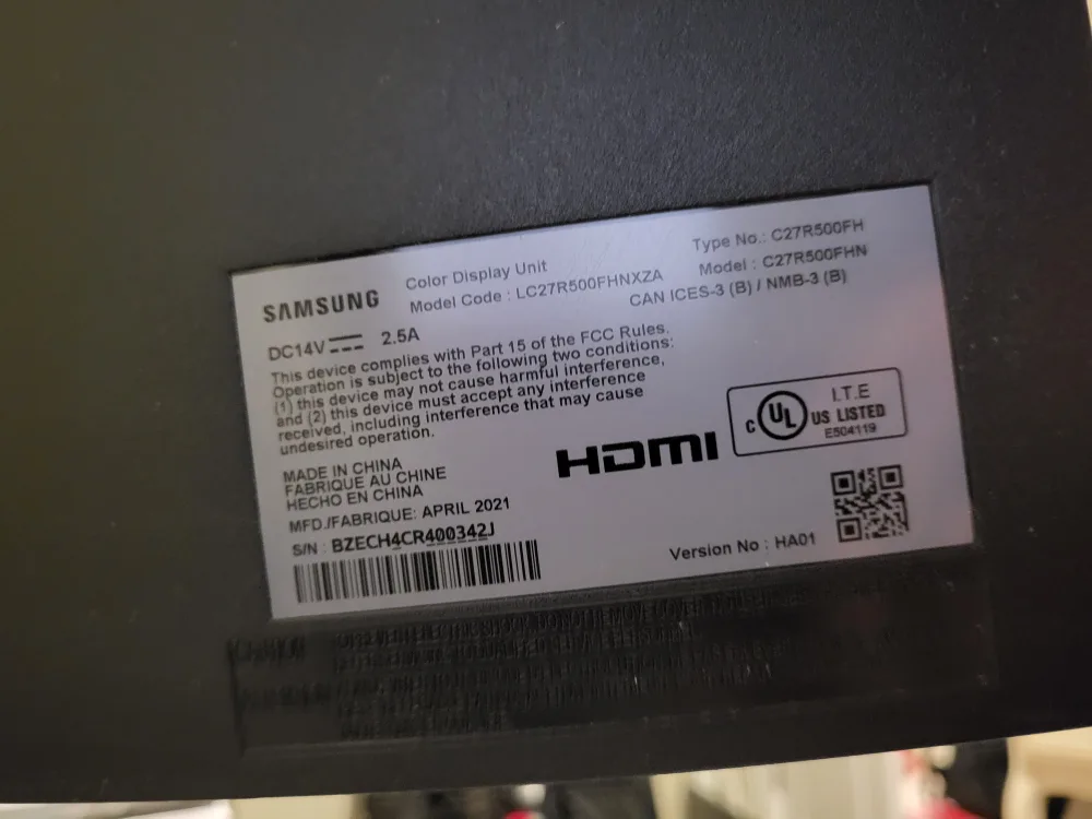 Samsung Curved 27 inch Monitor image indicator(3)