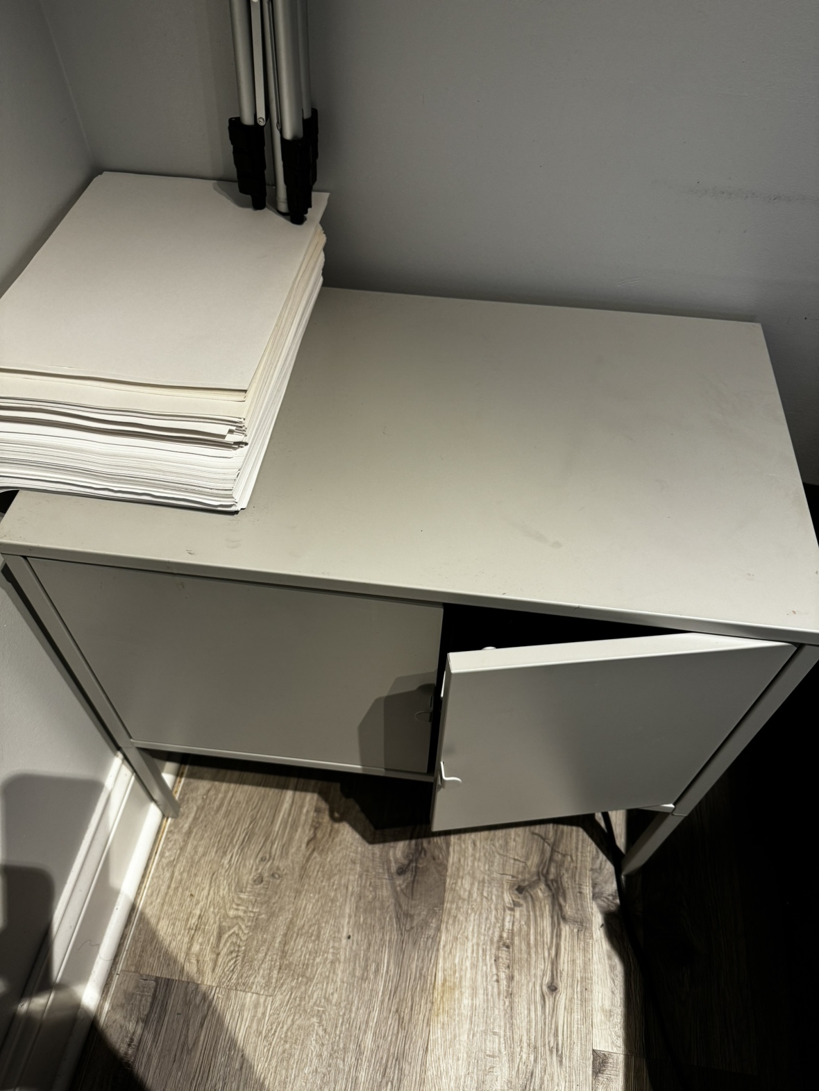 Gray Cabinet with Doors - IKEA - photo 2