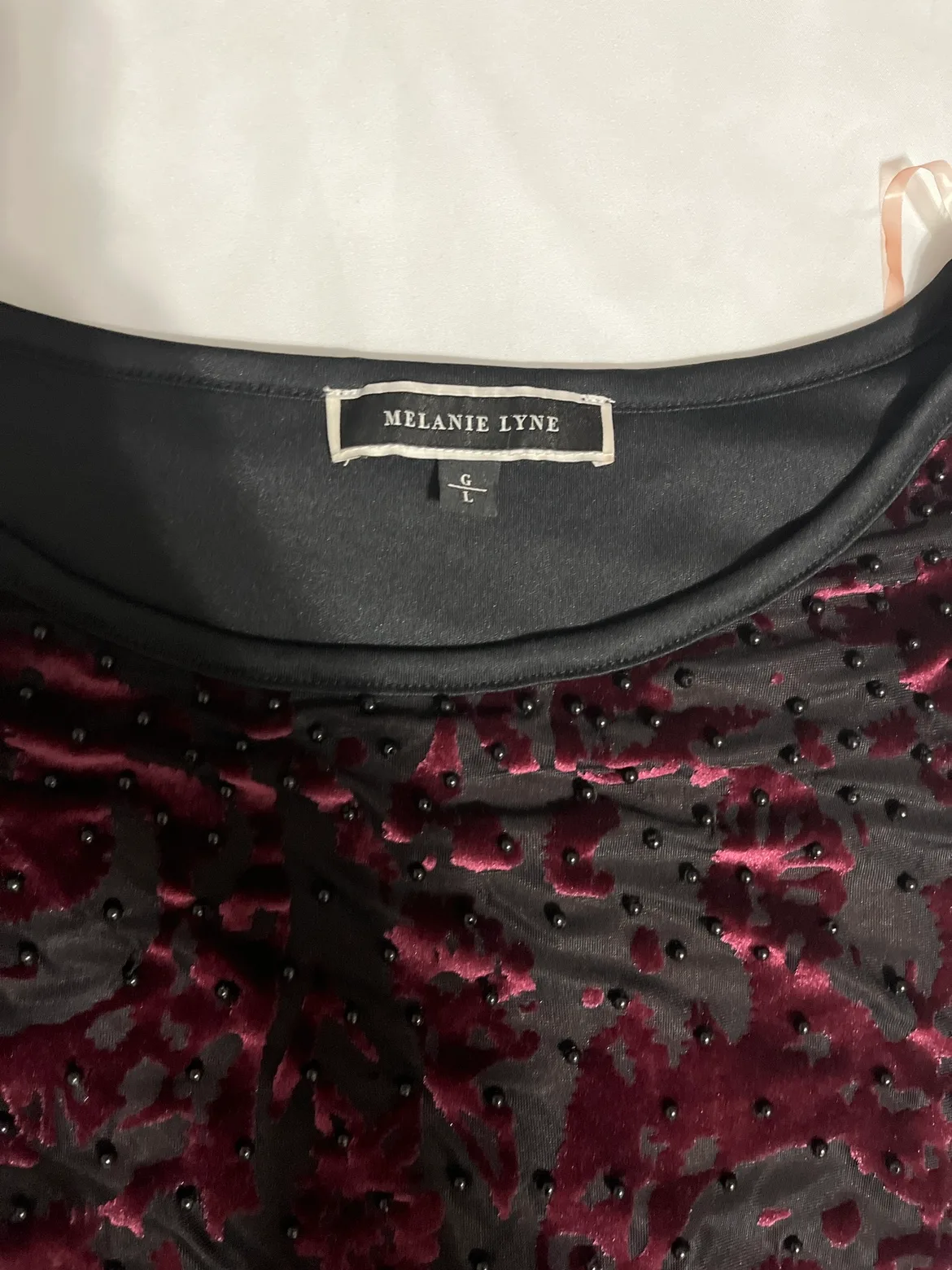 Melanie Lyne Velvet Top image indicator(2)