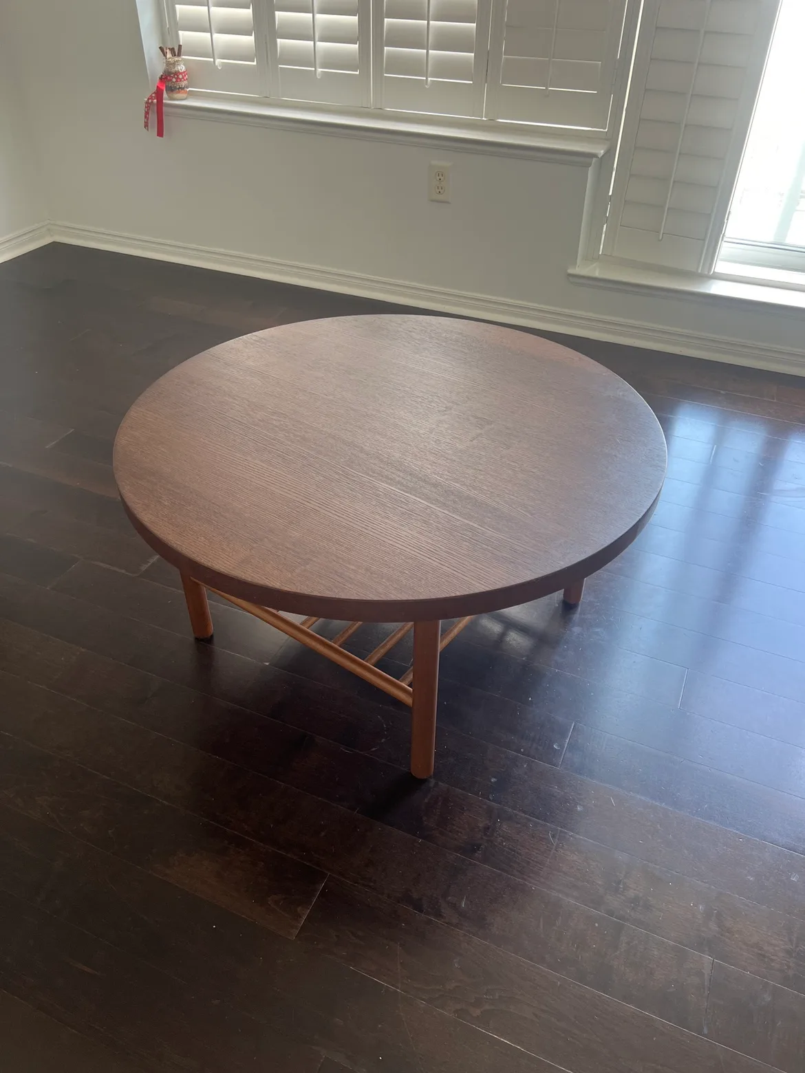 Round Wood Coffee Table IKEA thumbnail