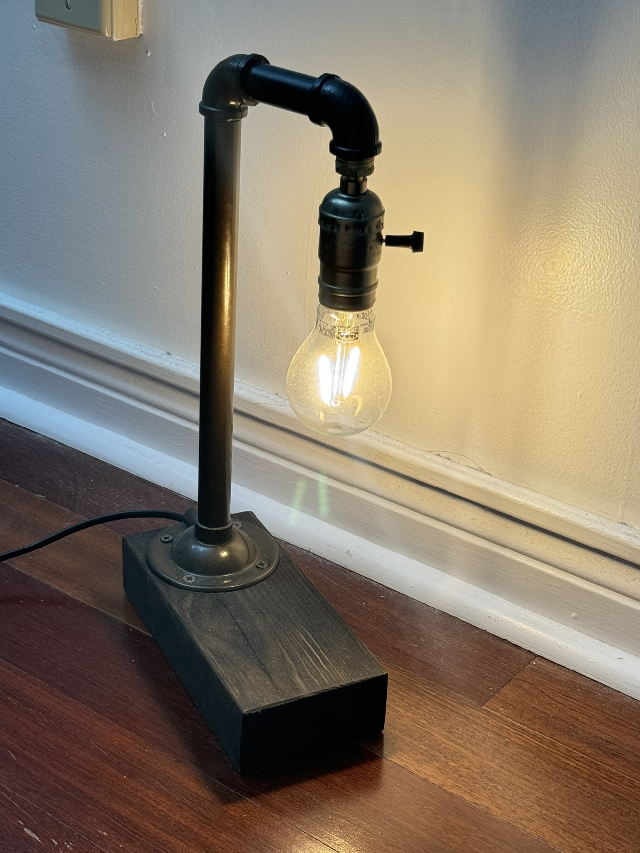 Industrial Pipe Table Lamp
