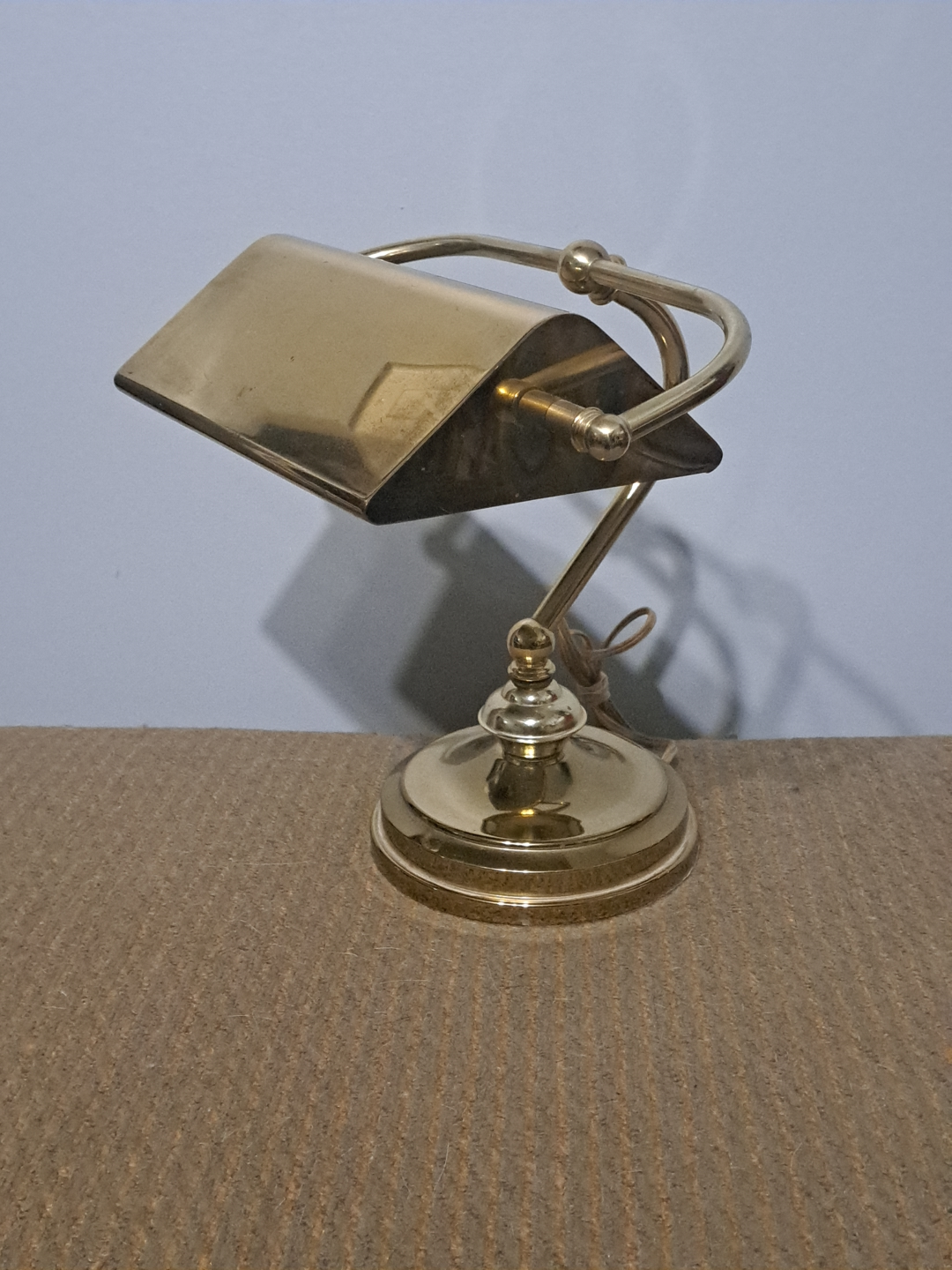 Brass Desk Lamp Vintage